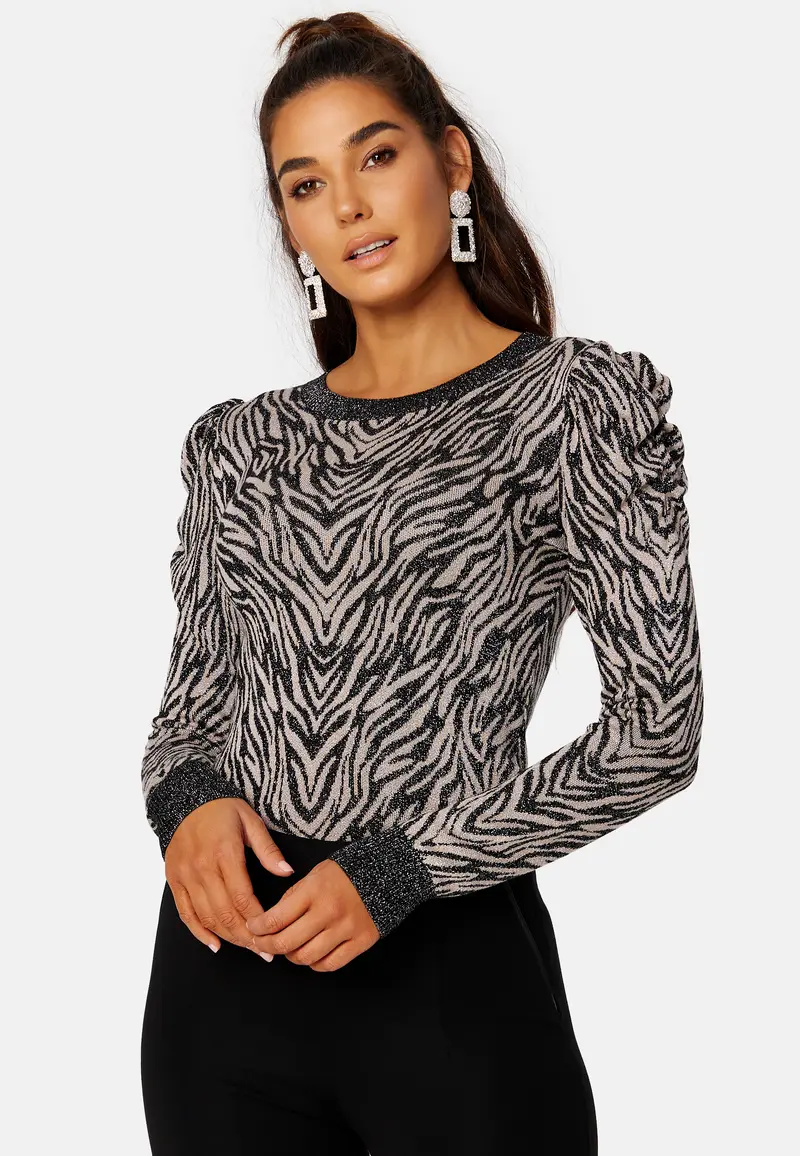 Amelia L/S Animal Pullover