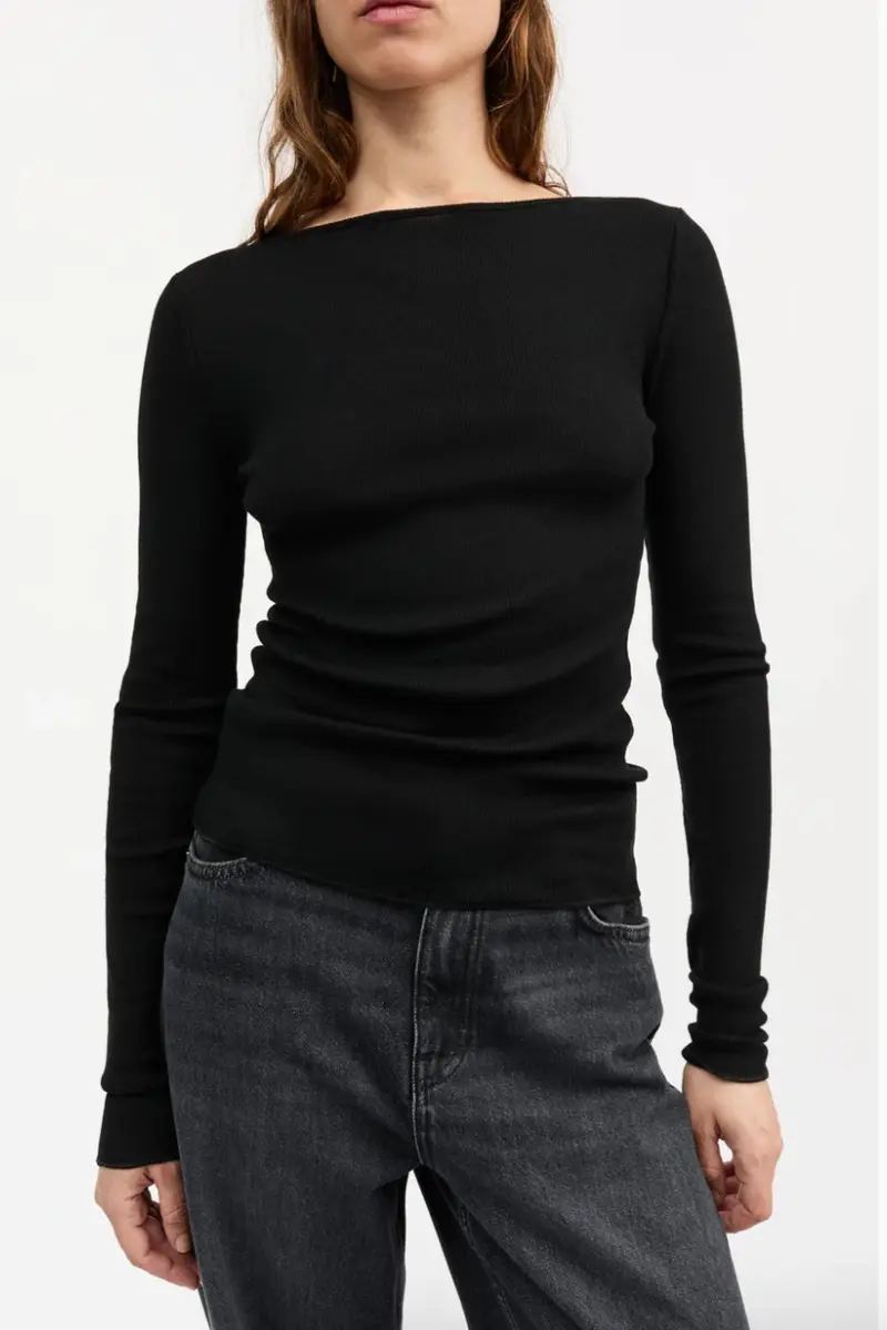 Amy Wide Neck Blouse
