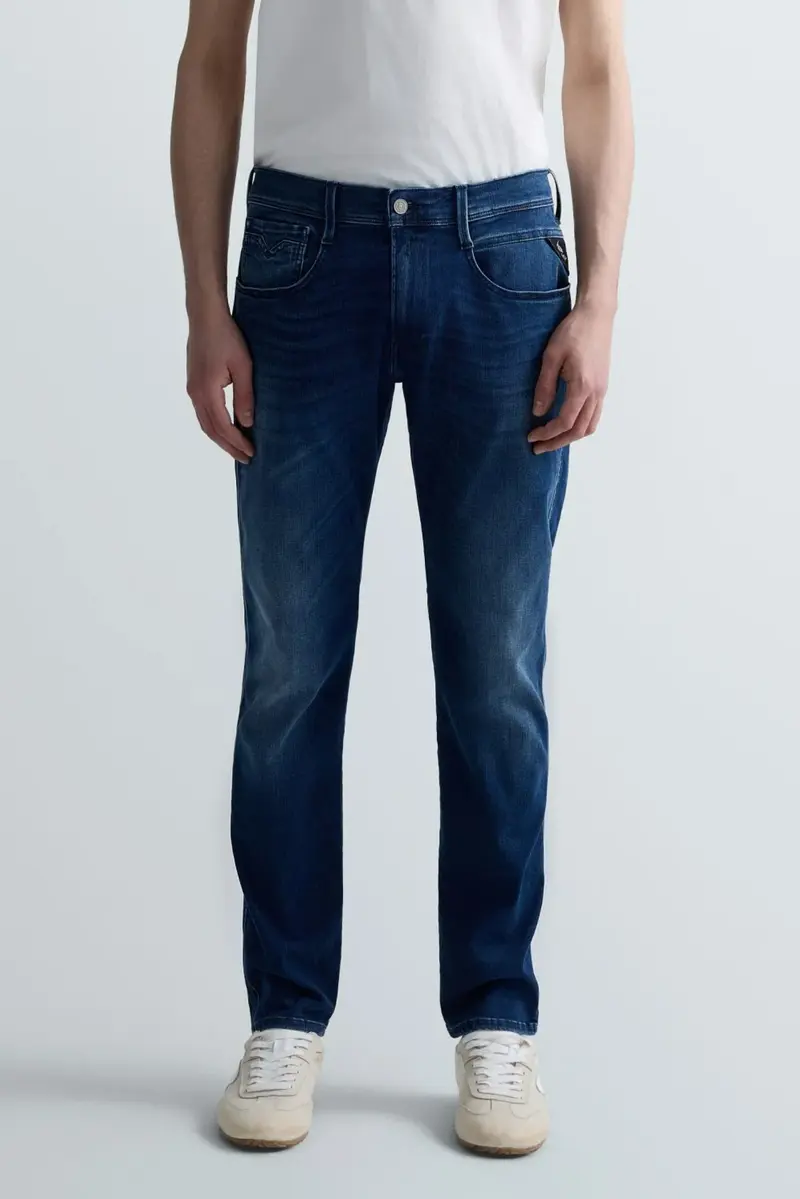 Anbass Hyperflex Jeans Dark Blue