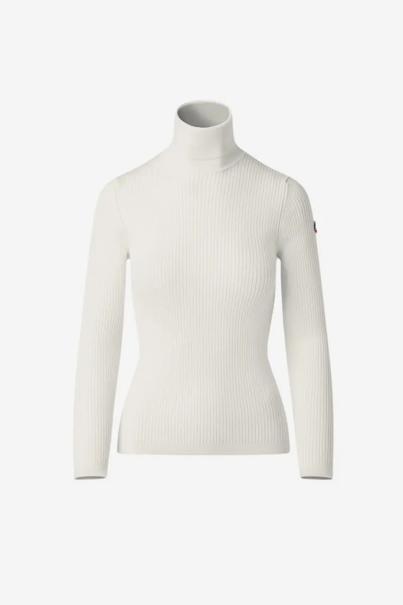 Ancelle Women Knit Sweat Poudre