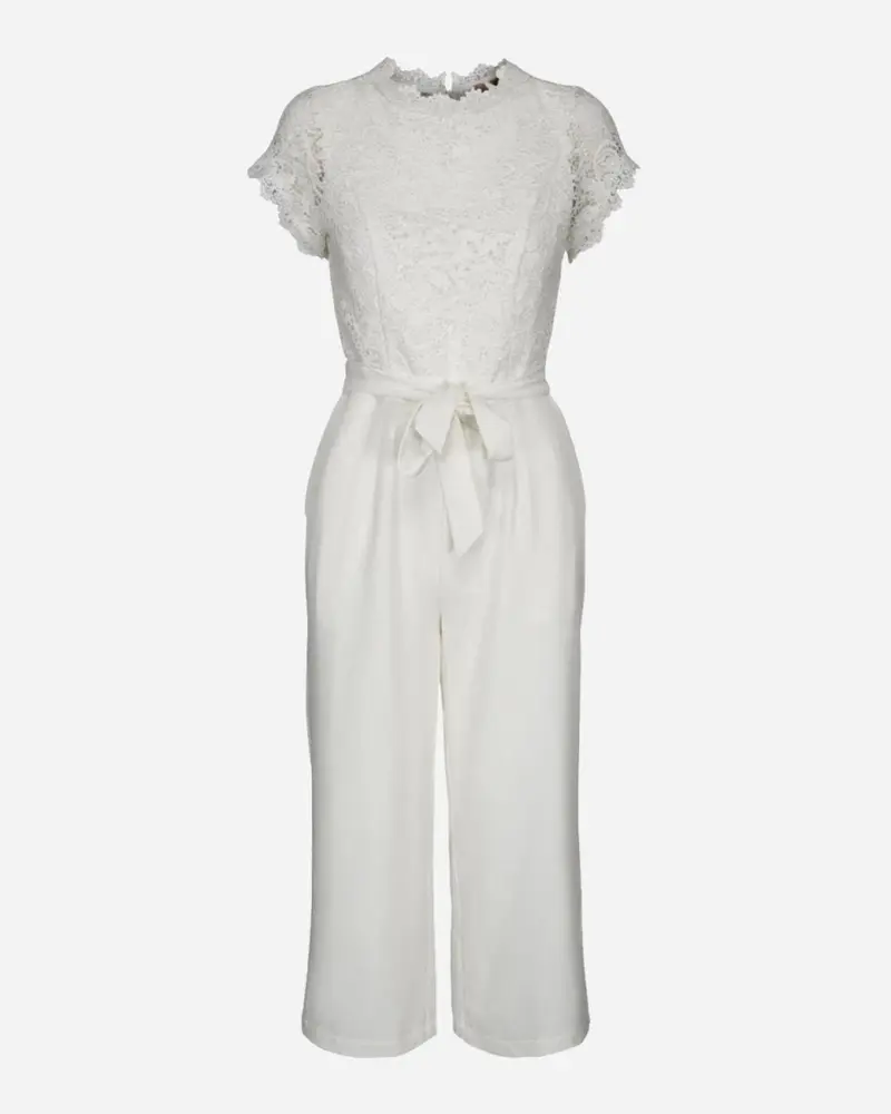 Andrea jumpsuit -  Cloud Dancer