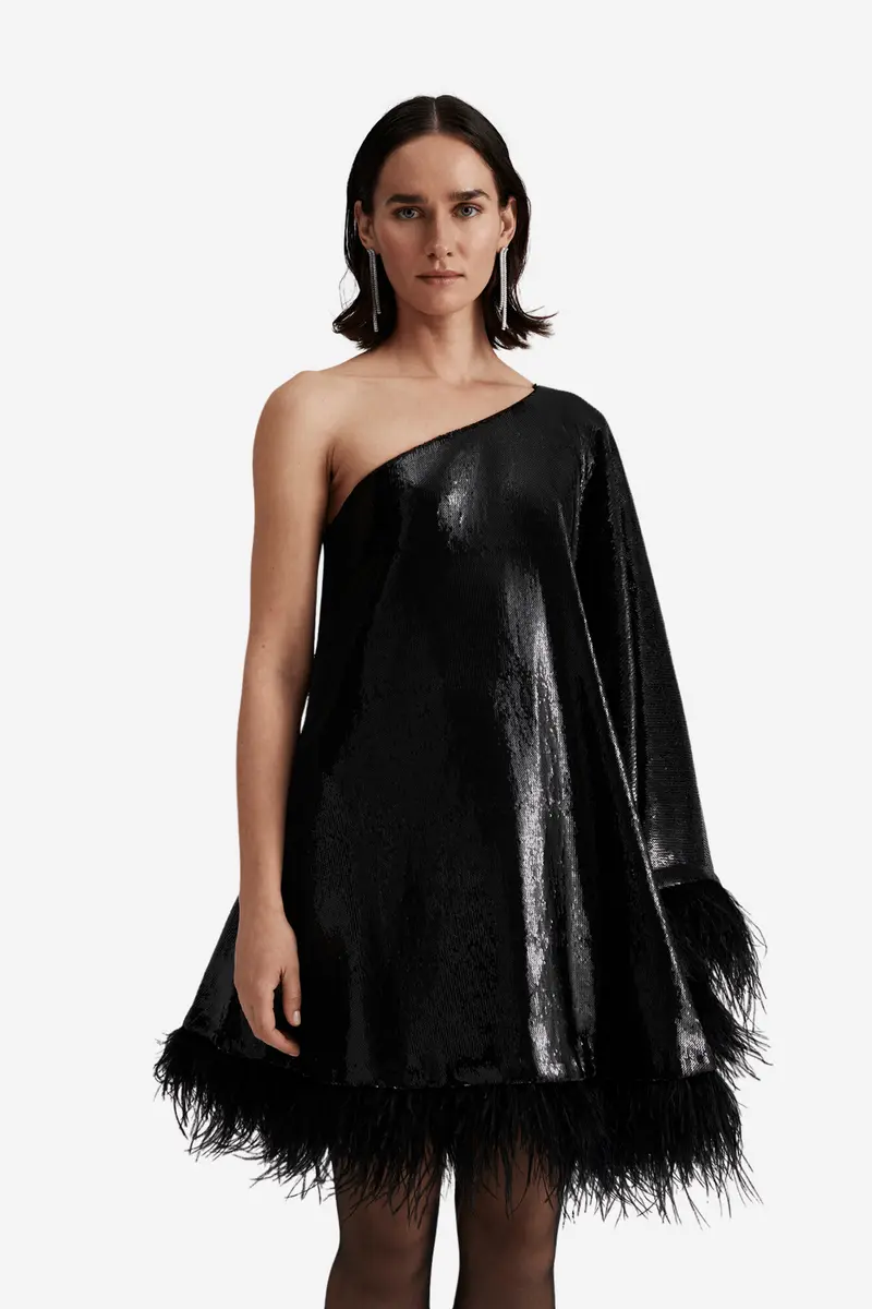 Andrea One-Shoulder Mini Dress