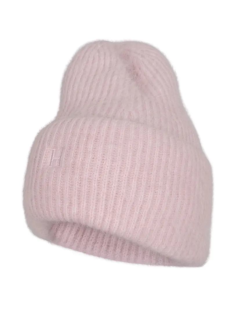 Angora beanie Dusty Rose