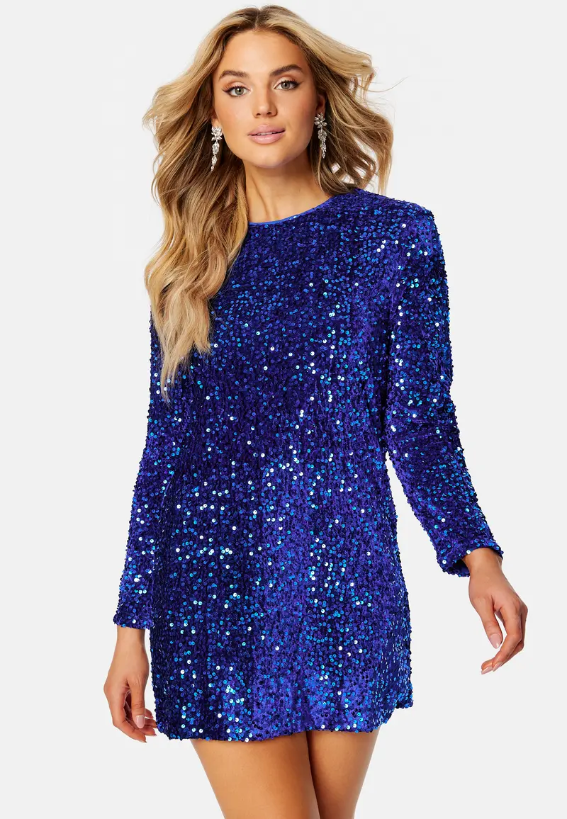 Anika Sequin LS Dress
