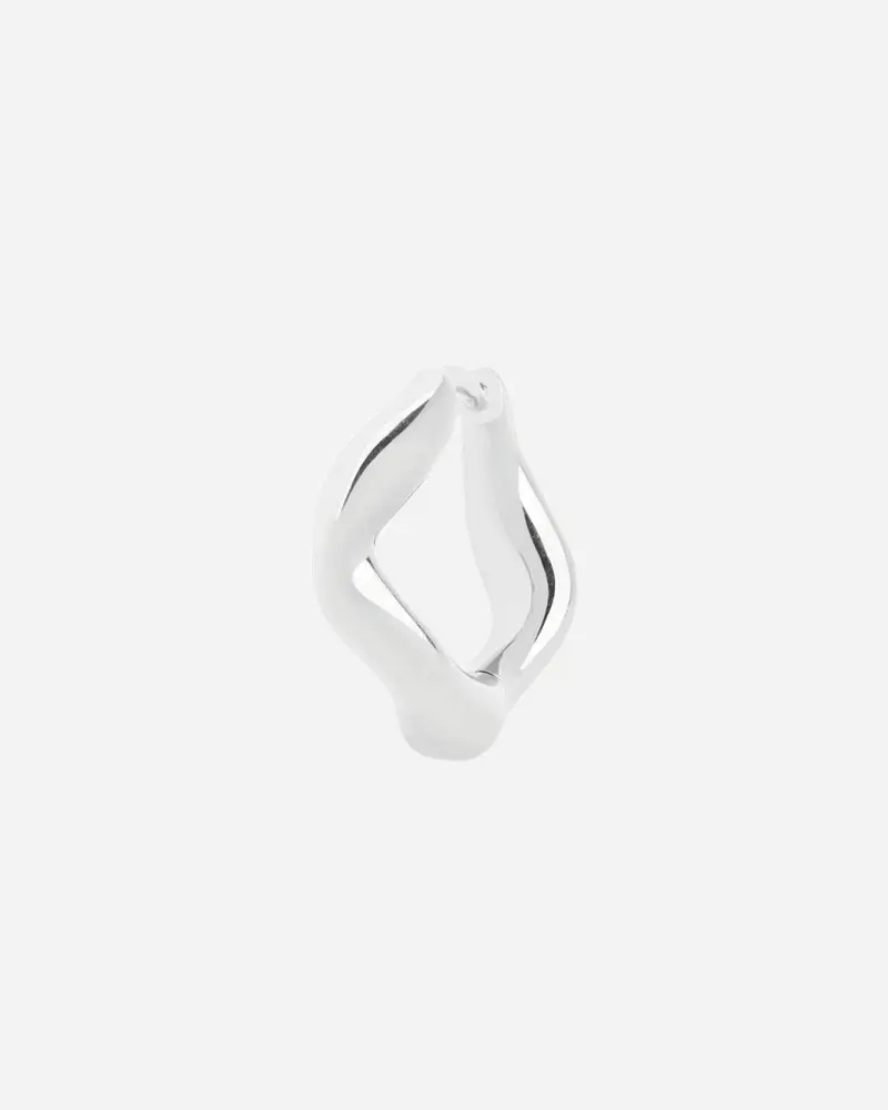 Anil 10 Huggie - Silver