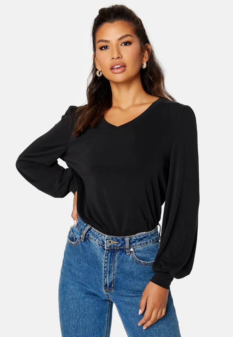 Annie L/S V-Neck Top