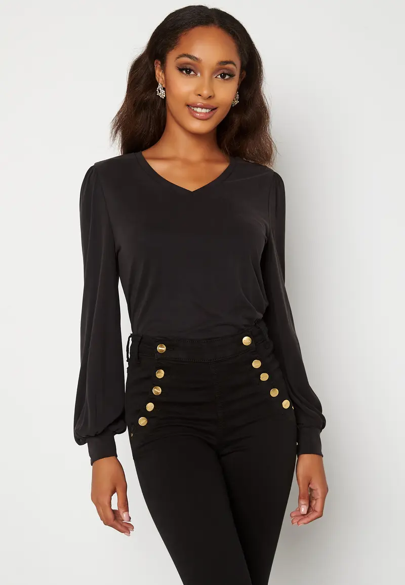 Annie L/S V-Neck Top