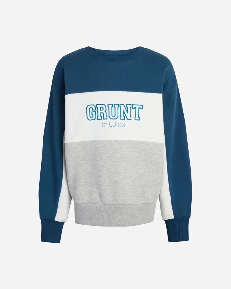 Archer Crew Sweat - Grey Melange