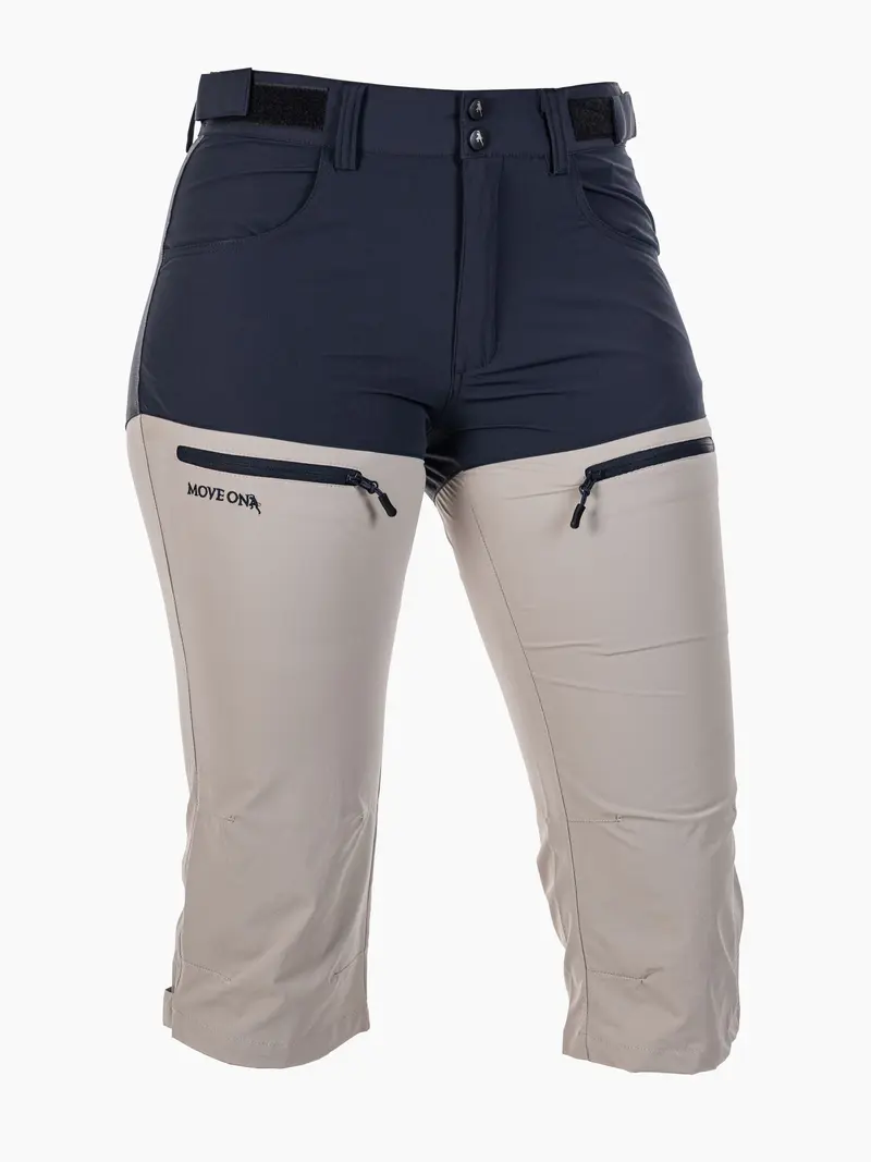 Arendal piratshorts dame Marine/Sand