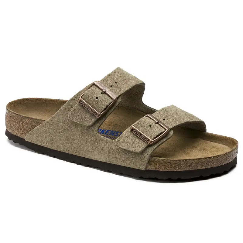Arizona Soft Footbed Suede Leather Herre