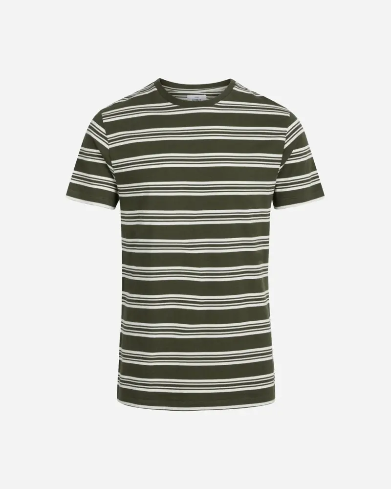 Arnold Tee - Olive/Cream