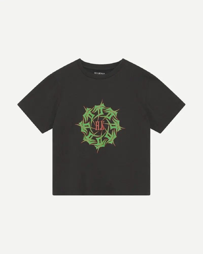Artwork Tee - Faded Black Tribal
