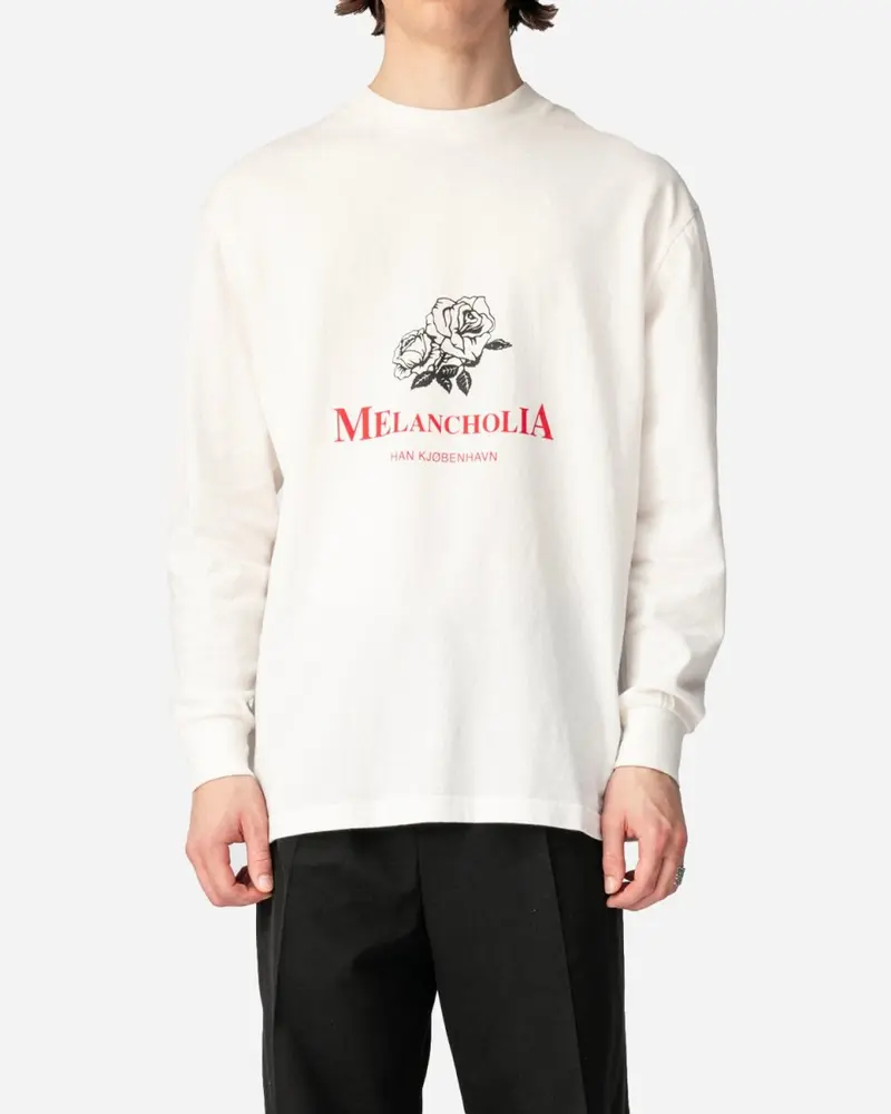 Artwork Tee Long Sleeve - Off White