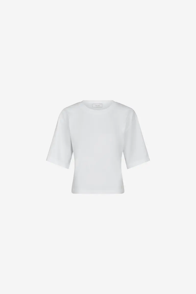 Asha Boxy Tee White