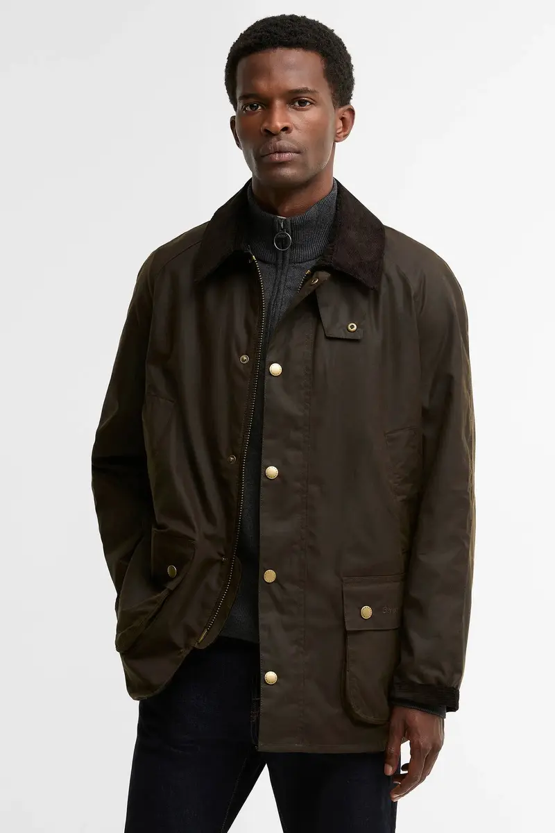 Ashby Waxed Jacket Olive