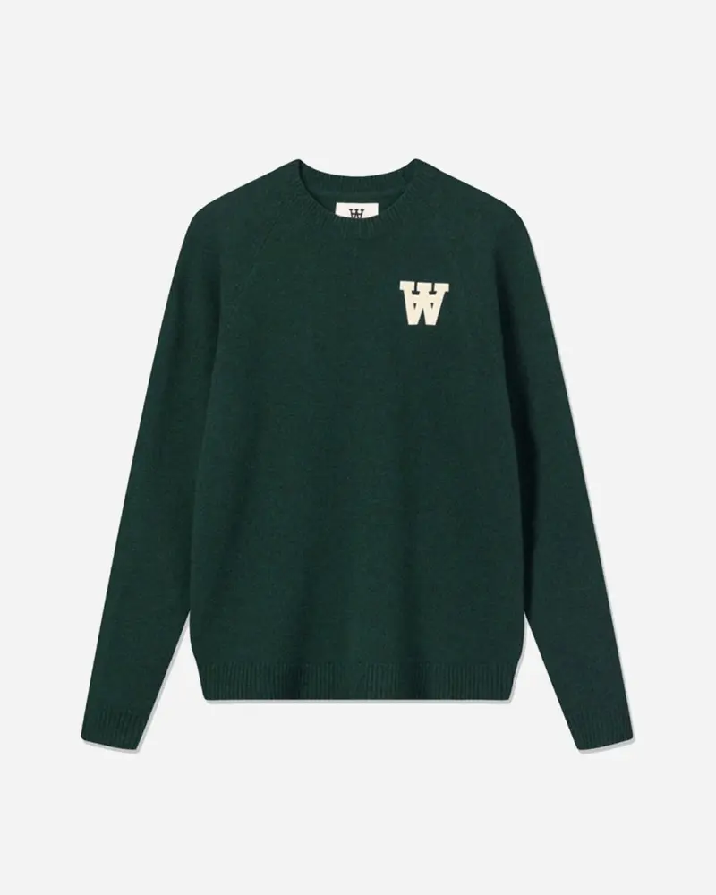 Asta lambswool jumper - Forest green