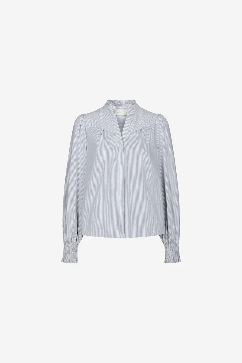 Astrida Stripe Stone Shirt Blouse