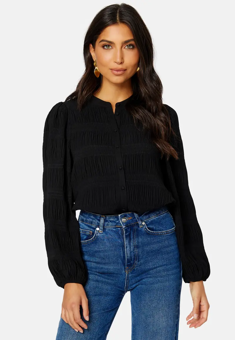 Athena pleated blouse