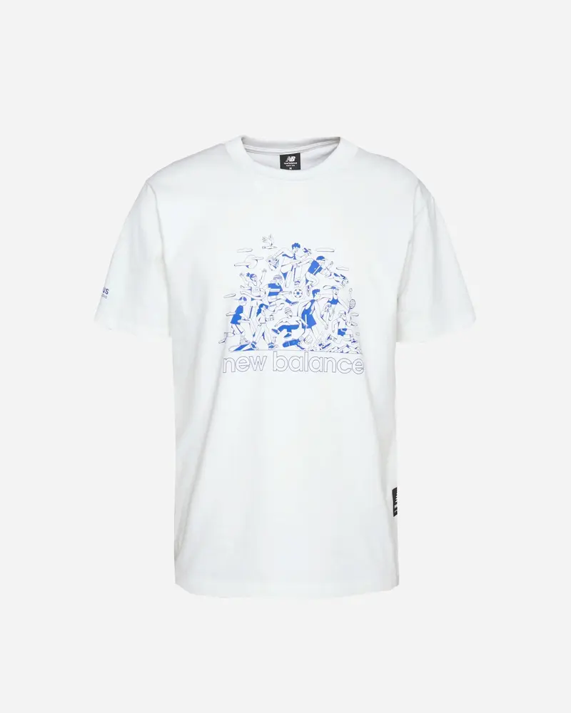 Athletics Aron Leah Group Fun T-Shirt - White