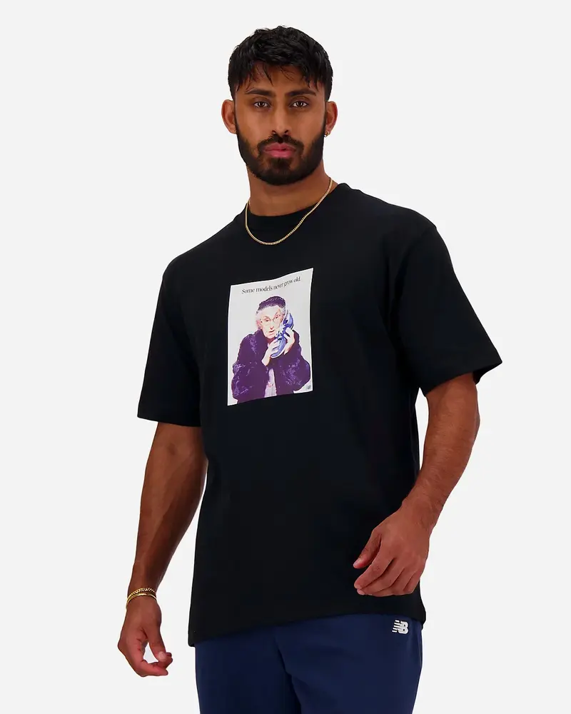 Athletics Never Age T-Shirt - Black