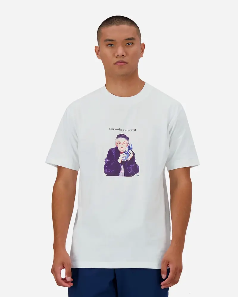 Athletics Never Age T-Shirt - White