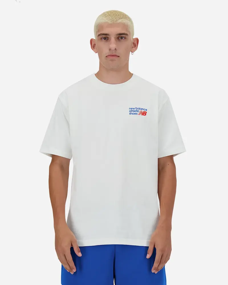 Athletics Premium Logo T-Shirt - Sea Salt