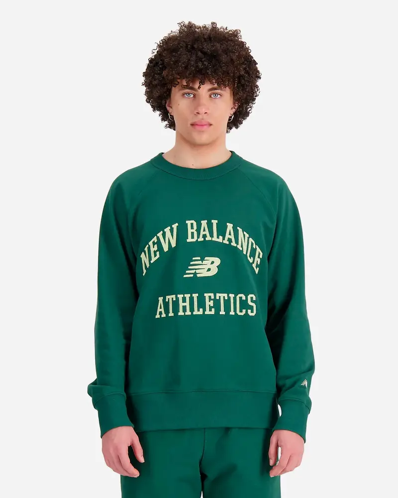 Athletics Varsity Fleece Crewneck - Nightwatch Green