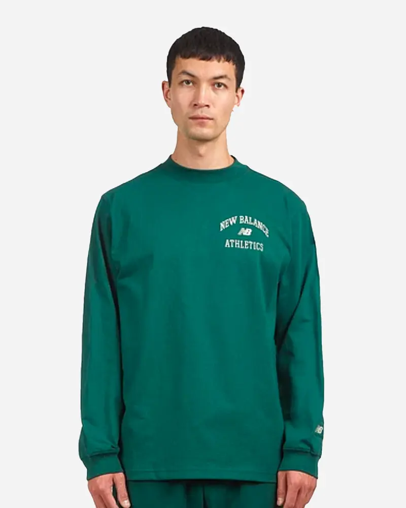Athletics Varsity Graphic Mock Longsleeve - Nightwatch Green