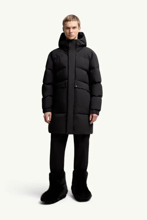 Avioth Hooded Long Down Jacket