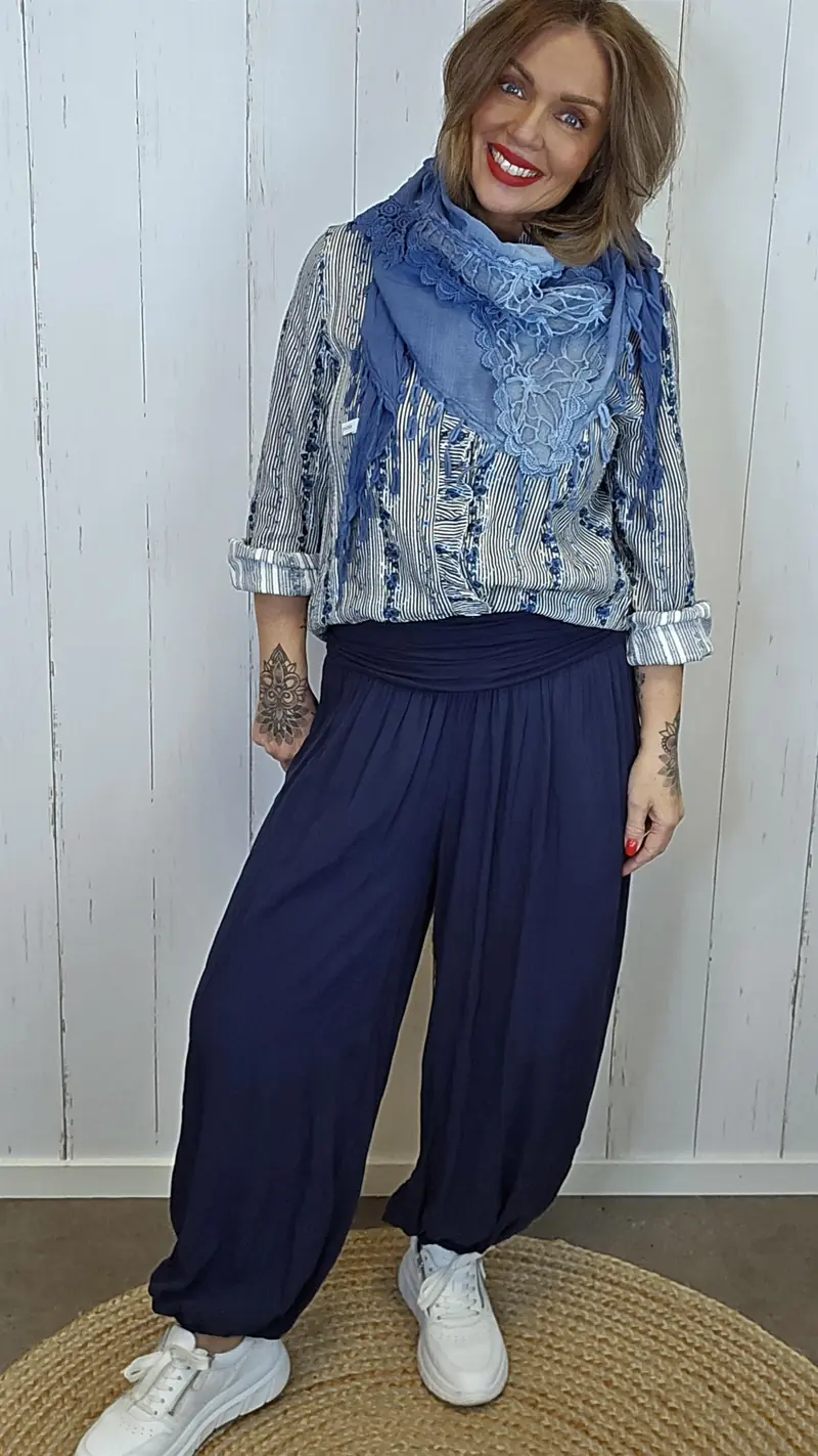 Ayla bukse navy