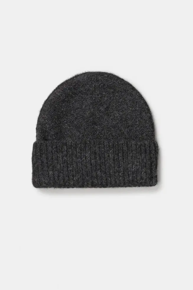 Baby Beanie Pure Dark Grey