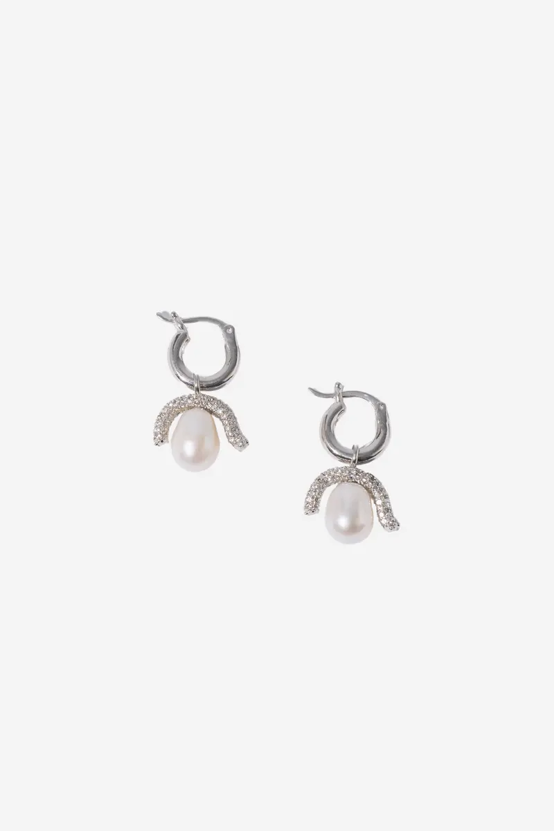 Baby Paris Earrings Silver