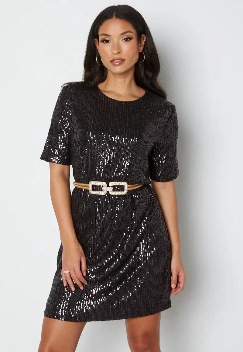 Bae S/S Tee Sequins Dress