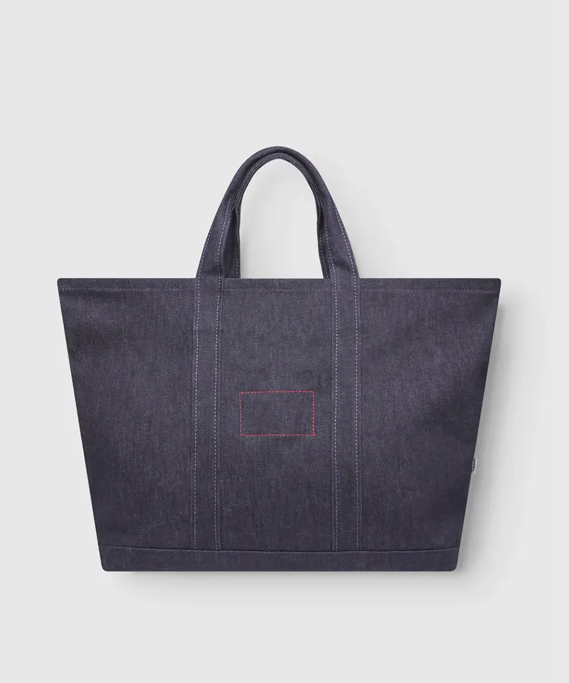 Bag Self Dark Blue Denim
