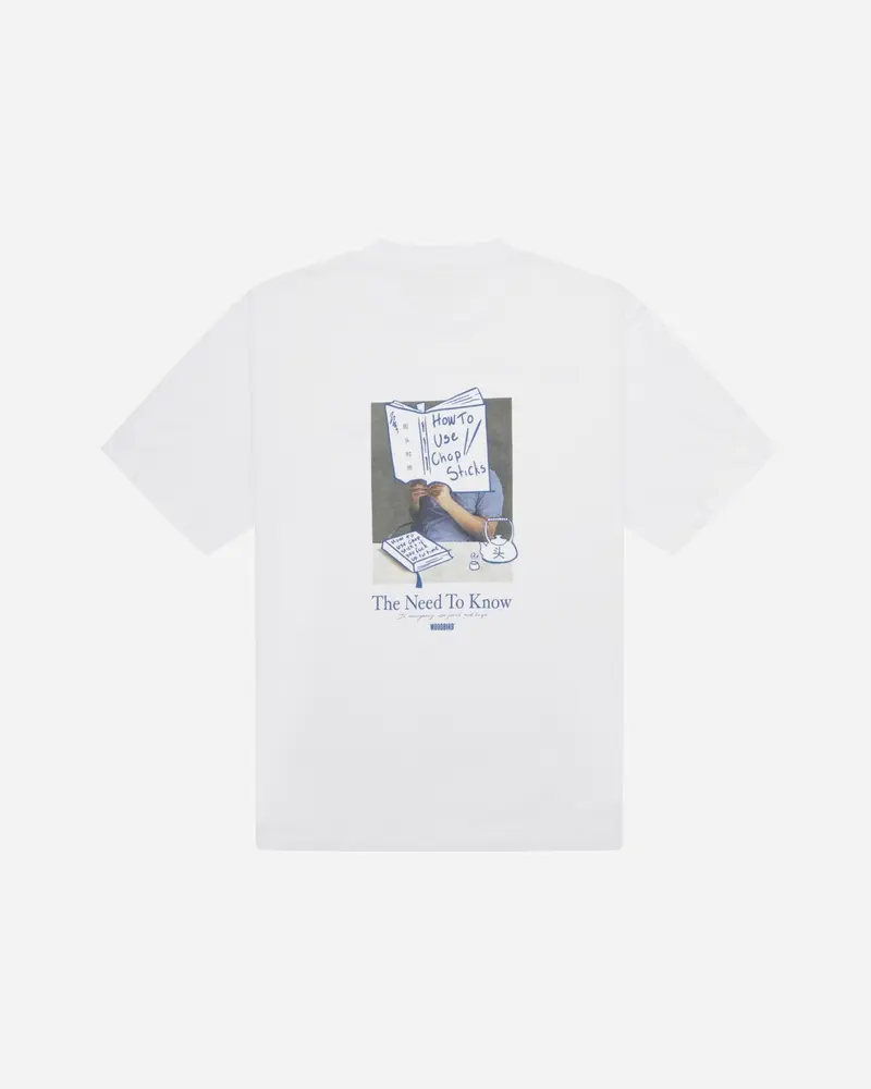 Baine Chop Tee - White