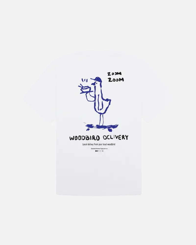 Baine Delivery Tee - White