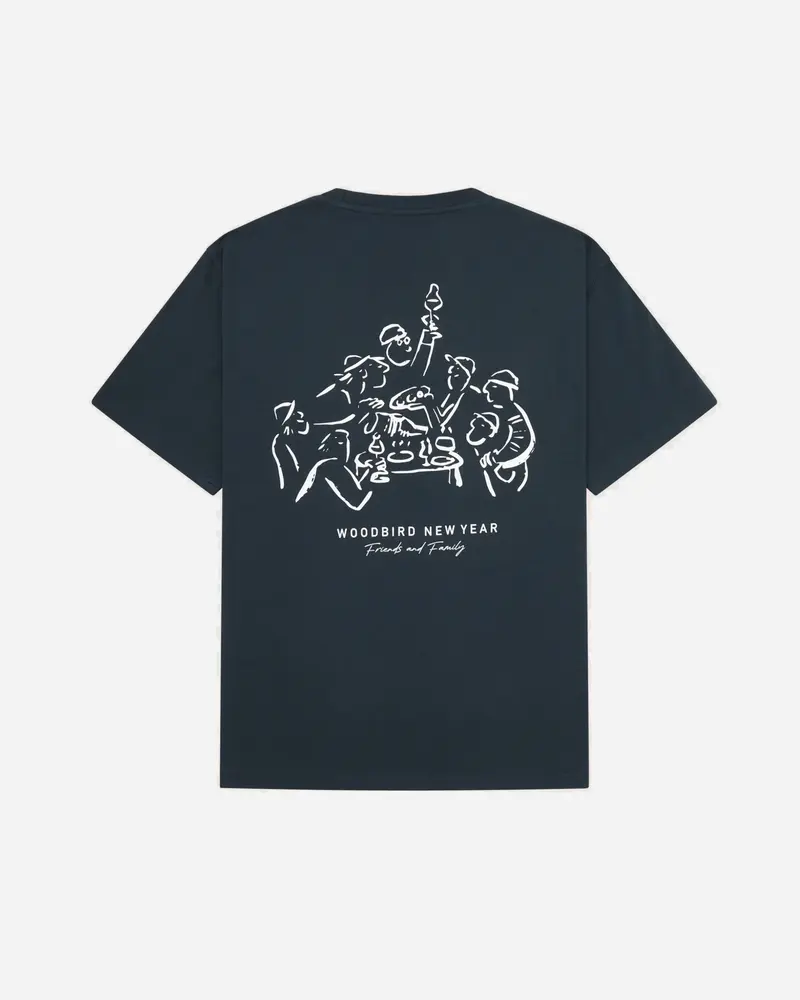 Baine Family Tee - Dark Navy