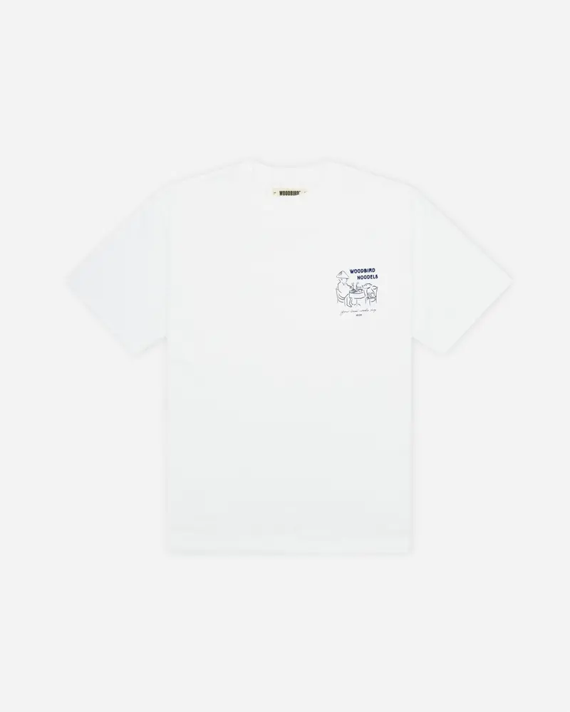 Baine Noodle Tee - White