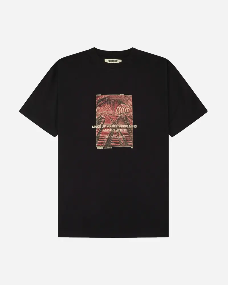 Baine Photo Tee - Black