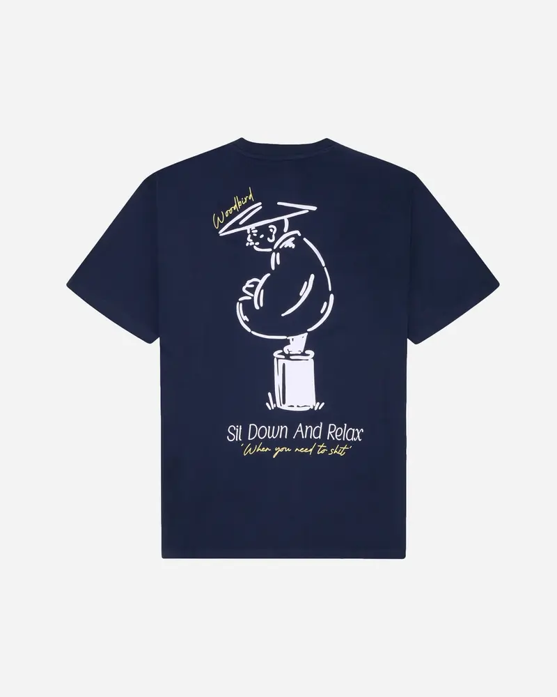 Baine Pose Tee - Navy Blazer