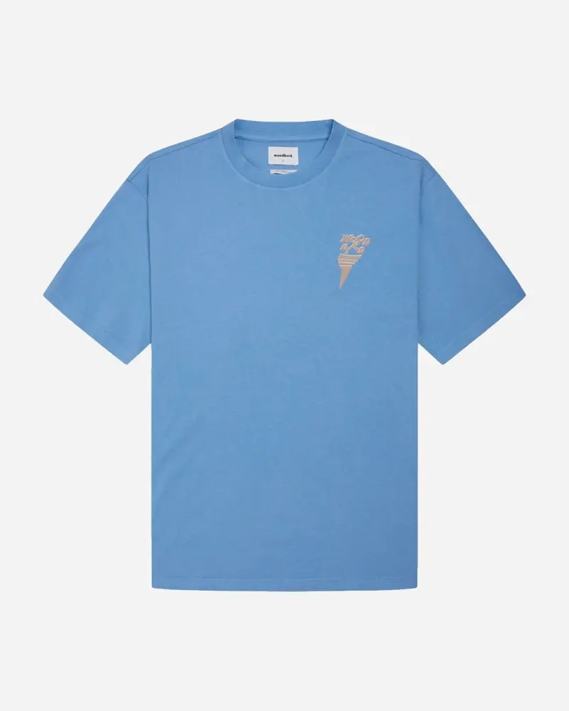 Baine Raven Tee - Light Blue