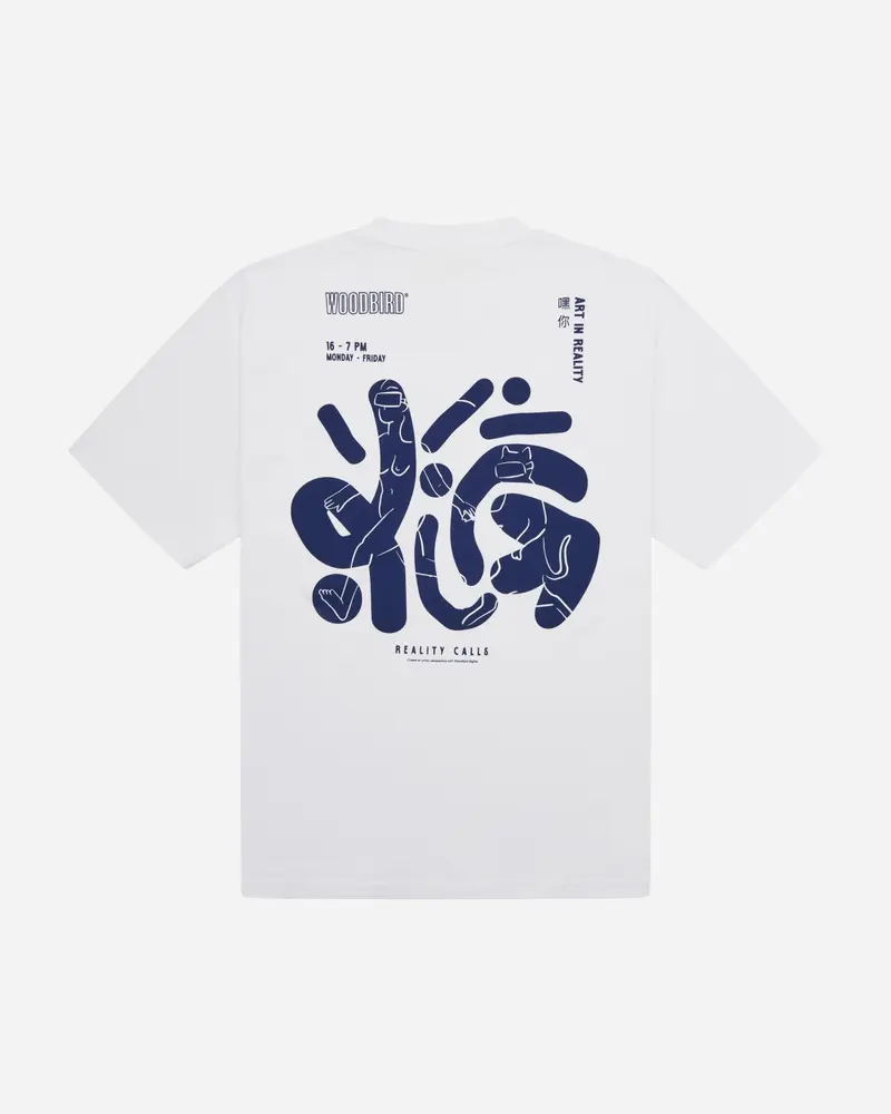 Baine Reality Tee - White