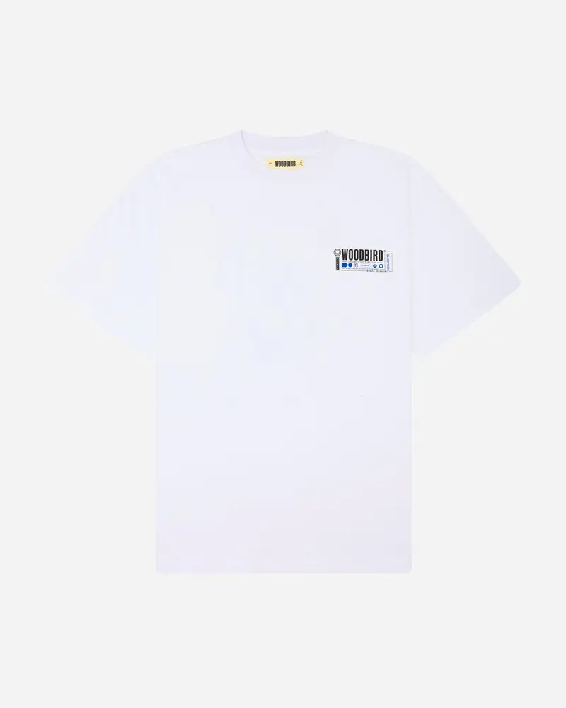 Baine Train Tee - White