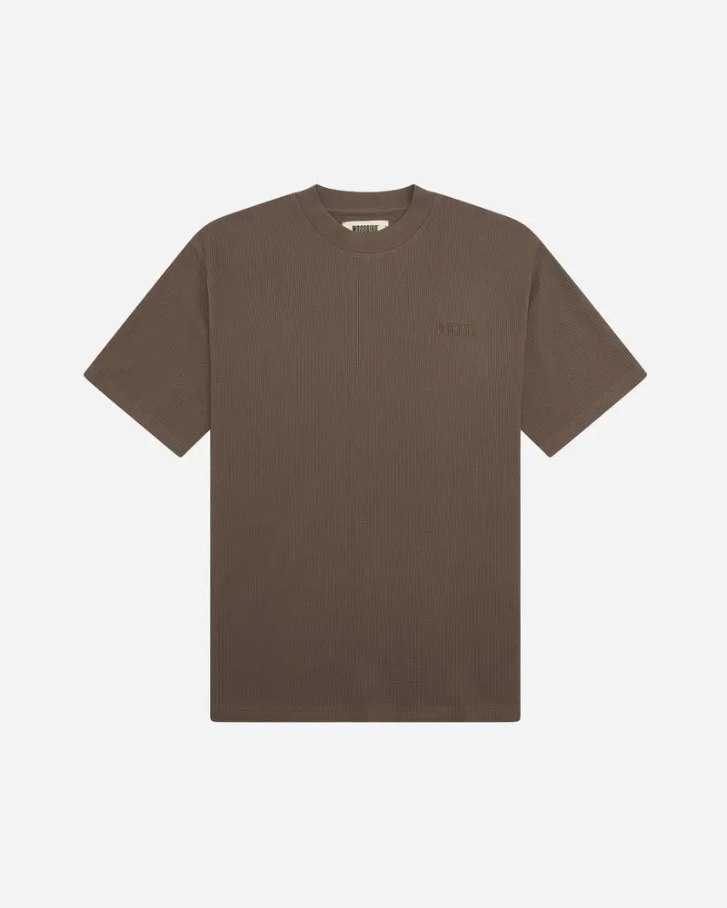 Baine Waffel Tee - Brown