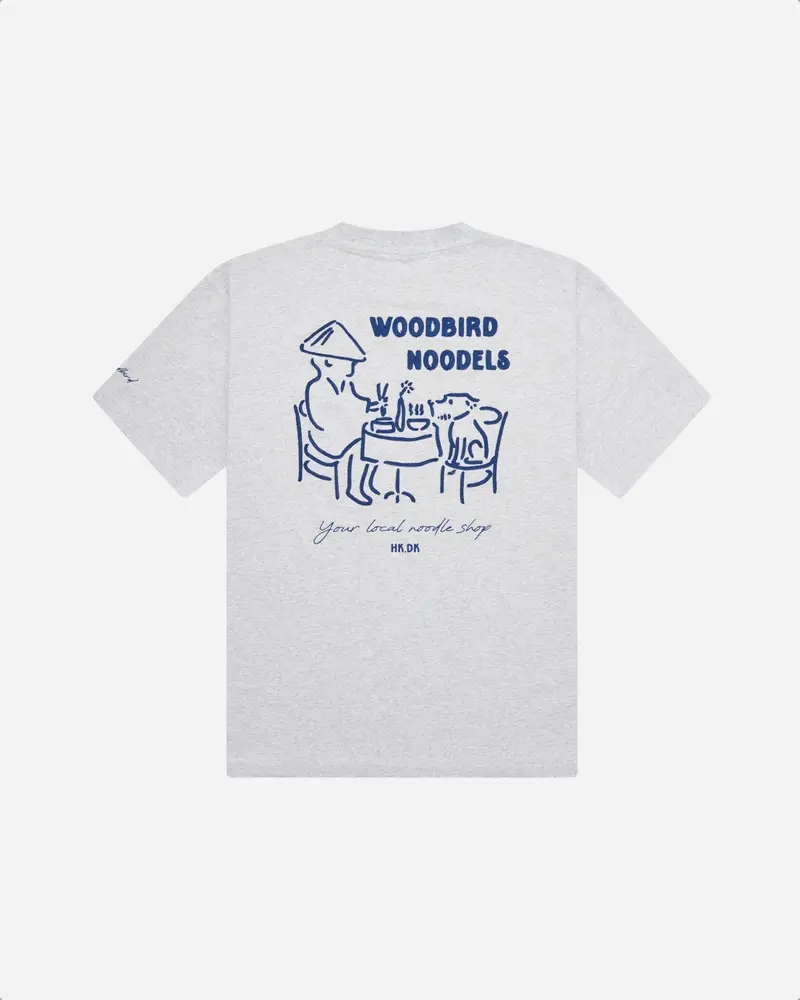 Balo Noodle Tee - Snow Melange