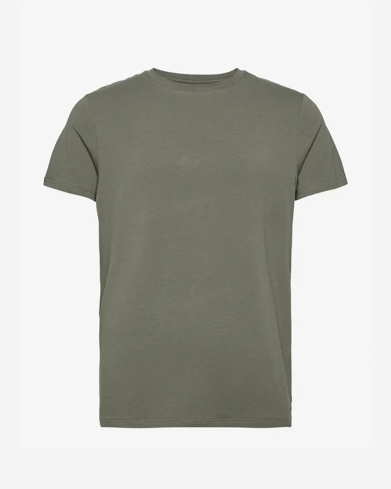 Bamboo R-Neck Tee -  Green