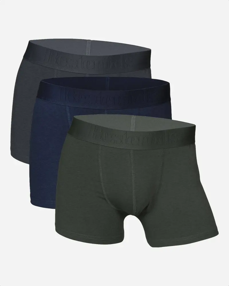 Bambu 3-Pack - Navy/Green/Grey