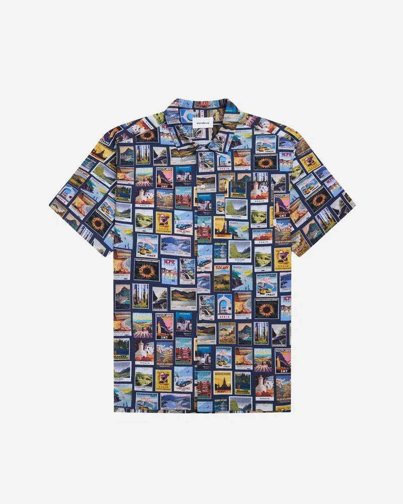 Banks Poster Shirt - Navy