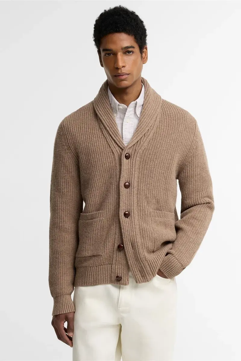 Barbour Hartland Knit Stone