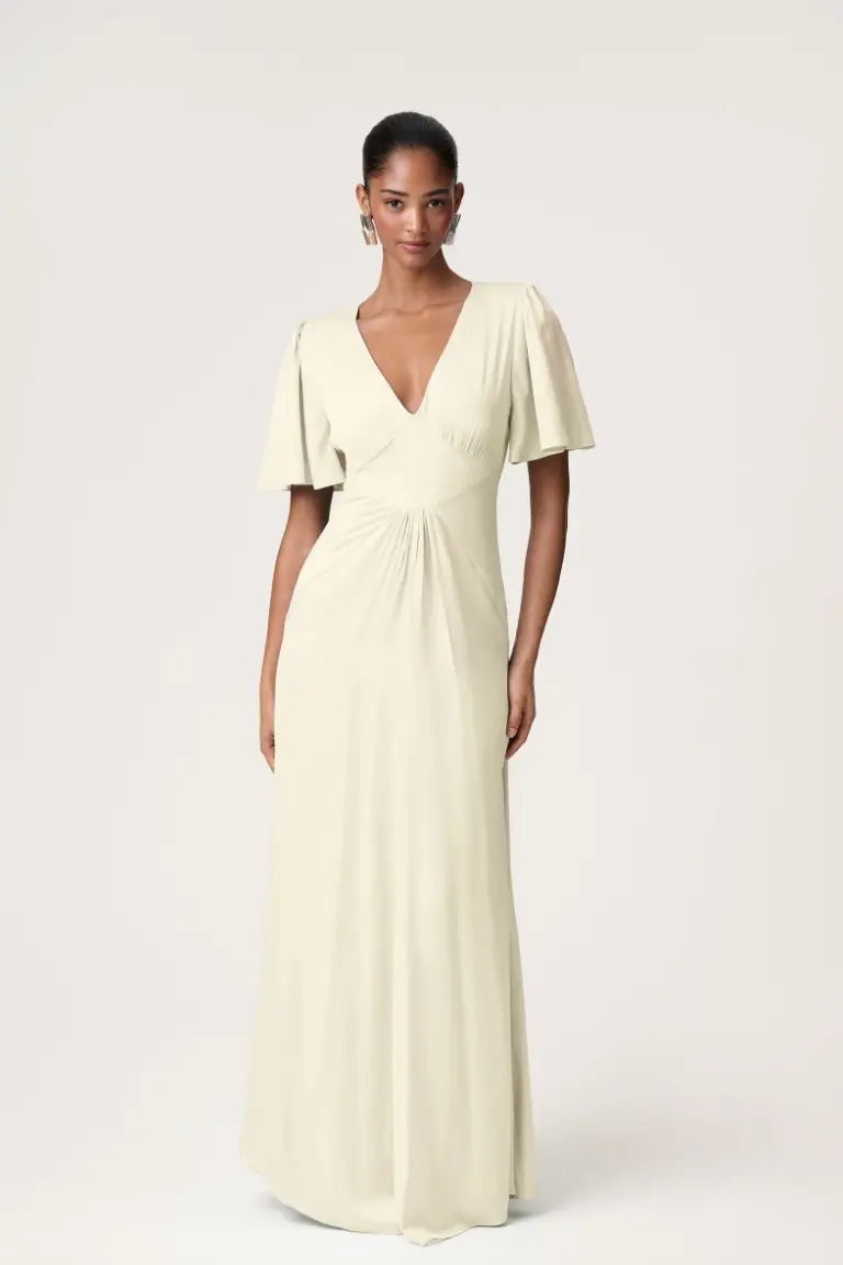Bari Dress Vanilla Yellow